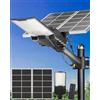 Ofuray OL-18200W Lampione Solare LED Esterno, Faro Led Esterno con Pannello Solare, 6500K Super Luminoso Lampioni Led, IP67 Impermeabile Lampada Stradale Solari per Giardino Garage Strada