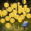 btfarm Catena Luminosa Esterno Solare, 15M 50 LED Luci Solari da Giardino IP65 Impermeabile, 8 Modalità Lucine Esterno Energia Solare Funzione di Memoria per Gazebo Balcone Pergole Terrazza Festa