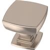 Franklin Brass Webber P29542K-SN-B1 - Pomelli per armadietti, in nichel satinato, per cassetti, cucina, porta, bagno, 3,8 cm, confezione da 5
