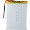 Uxney Batteria agli ioni di litio agli ioni di litio da 3,7 V, 3000 mAh, 407090, con connettore PH 2 con griglia da 2,0 mm