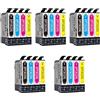 Cartridgeify 20er-Pack 502 XL Cartucce d'inchiostro Compatibile con Epson 502 502XL Multipack, per Expression Home XP-5100 XP-5105 XP-5150 XP-5155, Workforce WF-2860 WF-2865 WF-2880 WF-2885 DWF