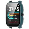 GIOPUEY Cover per P66D/P66/P66ED 1.85 Smartwatch, Pellicola Protettiva Vetro + Cornice in Plastica Rigida, P66D/P66/P66ED 1.85 Smartwatch Custodia - Green