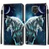 SIENIANLINE Custodia per Xiaomi Redmi Note 9S/9 PRO/9 PRO Max - Cover a Libro in Pelle Magnetica