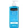 Neutrogena Hydro Boost Crema Corpo Idratante Fluida Gel Acido Ialuronico 400 ml