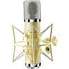 SUUNTOK Microfono a condensatore professionale XLR, microfono da studio con diaframma grande da 34 mm, microfono per registrazione cardioide, per computer da gioco, kit per canto, podcasting, YouTube,
