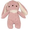 Toyland® 17 cm (6,6) Tenero Coniglietto Coniglio Lavorato a Maglia Rosa Pallido - Peluche per Bambini - Adatto per età 12 Mesi +