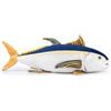 Lilizzhoumax Pesce Tonno Peluche Giallo 40cm/16