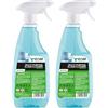 EQM SOLUCIONES QUIMICAS EQM - ECO-204 - Detergente per Vetri e Multisuperficie - 750 ML - Asciugatura Rapida senza Aloni - Brillantezza Perfetta - Profumo Fresco - per Tutte le Superfici della Casa