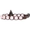 VLNET | Bracciale Tamashii Originale Tibetano | pietre naturali e Calabash in Shungite | Unisex Taglia Unica | Benedetto dai Monaci Tibetani (giada rosa)