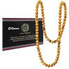 MUT22 Collana Palo Santo 10 mm, gioiello sacro con proprietà aromaterapiche e protettive, provenienza Perù (10 mm)