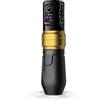 EZ TATTOO EZ Macchina per Tatuaggi Senza Fili - 6 Strokes 2.0, 2.4, 2.8, 3.3, 3.7, 4.2mm Bluetooth Macchina per Tatuaggi con Display Digitale OLED Potenza della Batteria 1600mAh (P3 Pro Oro Opaco)