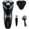 Remington Rasoio elettrico da uomo stile R1 (rasatura a secco, durata 30 minuti, trimmer pop-up, lame flessibili e collo girevole, utilizzo senza fili, ricarica USB-C, tensione universale) R1000