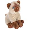 Wild Republic Pocketkins Eco Gatto Siamese, Animale di Peluche, 12 cm, Giocattolo di Peluche, Realizzato con Materiali Riciclati, Ecologico