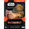 Asmodee FFG Star Wars Unlimited Gioco di carte collezionabili Un'epoca senza legge - Mazzo campione Jabba el Hutt - Lettere esclusive - A partire da 12 anni, 2+ Giocatori - Versione spagnola