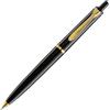 Pelikan K200 Penna A Sfera Classic 200 Dettagli Dorati, Nero, Pointe, in confezione regalo