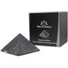 Heka Naturals Piramide di Shungite Non Lucidata Cristallo di Pietra Nera | 8 cm - Pietra di Shungite Decorativa per la Scrivania, per la casa o L'Ufficio - Pietre Chakra, Cristalli di guarigione