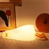 Anywin Luce notturna a forma di anatra addormentata, in morbido silicone a forma di animale con ricaricabile, timer e dimmer, regalo accogliente per compleanno, relax e decorazione per camera da letto