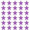 PATIKIL Stelle Adesive Da Cucire, 30 Pc Toppe Ricamate A Stella Applicazioni Decorazioni Per Abbigliamento Giacca Cappello Zaino Riparazioni Decorazioni, Viola, 1 x 1