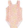 Petit Bateau Abbigliamento Giorno Bambino Ragazza, Marshmallow/Multico, 3 Anni
