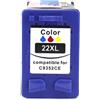 Superbulk Cartuccia a getto d'inchiostro Superbulk B-H22 per Hp 22Xl C9352CE 18ml Ciano/Magenta/Giallo