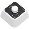 Yunseity Pedale per Girare Pagina Wireless, Girapagina per Musica Ricaricabile, Girapagina per Pedale Bluetooth, Compatibile con IOS, Android, (Bianco)