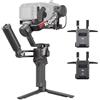 DJI RS 4 Combo, stabilizzatore a tre assi per fotocamere DSLR e mirrorless Canon/Sony/Panasonic/Nikon/Fujifilm, riprese verticali native, motore Focus Pro, SDR Transmission