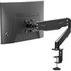 Pholiten Supporto per Monitor per schermo LCD LCD da 17-27 pollici, monitorano il braccio con molla a gas, 360 ° ruotabile, regolabile in altezza, girevole, VESA 75x75/100x100mm, MD81