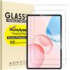 XunyLyee Pellicola protettiva per Honor Pad 10 Tablet 12,1 pollici 2025/ Honor Pad 9, vetro temperato durezza 9H, trasparente HD