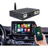 KAOLALI Carplay Wireless Retrofit Kit Decoder Compatibile per Toyota Auris/CHR/Avensis/RAV4/Avensis/Yaris/Verso 2014-2019 Supporta CarPlay, Android Auto, Mirror Link