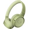 Fresh 'n Rebel Code Fuse, cuffie Bluetooth on-Ear, senza fili, 30 ore di riproduzione con microfono e assistente vocale, controllo volume e tasti riproduzione/pausa, pieghevole (Wild Green)