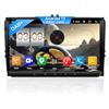 QIIKEN Autoradio 2 Din Senza Fili CarPlay e Android Auto con Navi per VW Golf 5 6 Polo Sharan Seat Passat Tiguän,9 schermo tattile Stereo Auto con DAB+ Bluetooth,WiFi,4G+64G,GPS,RDS,SWC