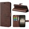 Kezaizhe Custodia per OnePlus Nord 5 PU Pelle Wallet Protettivo Cellulare Flip Cover per One Plus Nord5 a Portafoglio Telefono con Magnetica (Marrone)