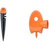 Claber Acc.RI RAINJET Goccia 10 NEBULIZZATORI 360 & 91185 Accessori Rainjet Goccia Fustella Foratubo