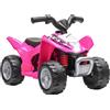 HONDA Quad Elettrico per Bambini 18-36 Mesi, Mini Quad per Bambini Con Luci LED,