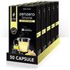 King Cup - 5 Confezioni da 10 Capsule di Zenzero e Limone da Zuccherare, 50 Capsule Compatibili con Sistema Nespresso, Bevanda al Gusto di Limone e Zenzero, Senza Glutine, Senza Lattosio