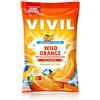 VIVIL Arancio selvatico con vitamina C, 1 bustina, caramelle rinfrescanti al gusto arancio, senza zucchero e vegano, 1 x 120 g