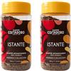 CAFFE' COSTADORO Costadoro Caffè Solubile, 2 Barattoli da 100g di Caffè Liofilizzato, 100% Arabica, Aroma Intenso e Gusto Avvolgente, Ottimo con Acqua Calda, Latte e Bevande Vegetali, Made in Italy