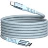 Verbatim Sync & Charge Cable USB-C to USB-C 100W Magnetic 120 cm - Blu