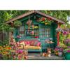 MOJIGE Puzzle 1000 pezzi, Puzzle per adulti, Un enigma stimolante, Giochi di puzzle per tutta la famiglia, Regali per donne, Regali per uomini, Tema: Piccola casa nel giardino