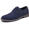 Bruno Marc Scarpe Eleganti Oxford Uomo Stringate Derby Basse Oxford Vintage Elegante,Size 47,Marina Militare,URBAN-08-E