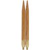 Seeknit - Seeknit Koshitsu Bambù (10cm, 6.50mm, Dimensioni della vite M4) Intercambiabile Circolare Punte per Ferri da Maglia - 2 Pezzi