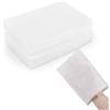 Carehabi 60x Guanti usa e getta, 23x15cm, manopole monouso non saponate resistenti allo strappo per adulti, bambini, panni usa e getta ultra morbidi in tessuto non tessuto,assorbenti