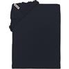 Herding CAMP DAVID Lenzuolo con angoli in jersey, adatto a materassi 90-100 x 200 cm, 100% Cotone, Blu marino