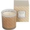 Möve Candela, 100% Cera aromatica, Beige, 227 g - Ø 8,5 x H 9,5 cm