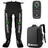 BOOTECH Pressoterapia Premium Ricaricabile Pantaloni per la casa, Massaggiatore per Gambe Stanche, Migliora la Circolazione, Recupero Muscolare Drenaggio Linfatico Cellulite Automia Batteria 5H