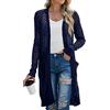 GRECERELLE Copricostume da donna estivo da spiaggia casual cardigan a maniche lunghe per le vacanze ampio bikini lungo copricostume kimono da donna, Rosso vinaccia, L