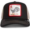 Goorin Bros. Trucker Cappellino Rooster Void Black Nero, Taglia: taglia unica