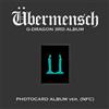 BIGBANG G-DRAGON UBERMENSCH 3° album SCHEDA FOTOGRAFICA NFC Ver/NFC + 8 sched...