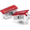 Tenatu 2 Pezzi Compatibile con Luci Proiettore Porta Mercedes Benz, illuminazione sottoscocca auto, luce LED di benvenuto, illuminazione d'ingresso per A B C E M G AMG Serie W166 W176 W205 W212
