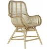 Home Decor Sedia Da Giardino Dkd Rattan (61 X 58 X 92 Cm)